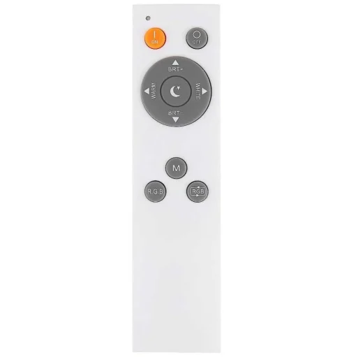 Plafonnier Globo Doro Led Blanc, 2 Lumieres, Telecommandes, Changeur De Couleurs