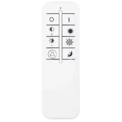 Plafonnier Globo Jocelyn Led Blanc, 1 Lumiere, Telecommandes