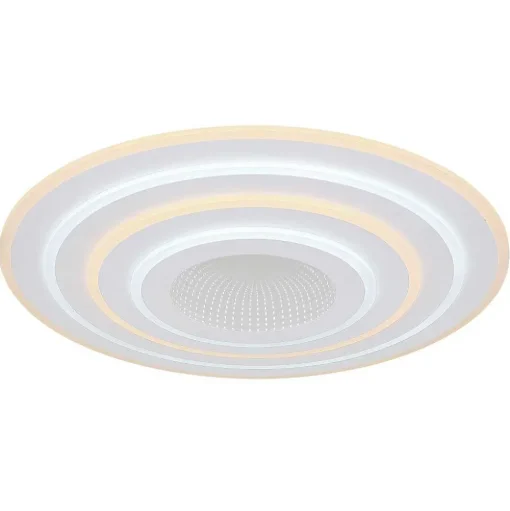 Plafonnier Globo Jocelyn Led Blanc, 1 Lumiere, Telecommandes