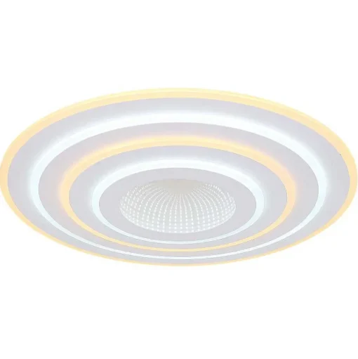 Plafonnier Globo Jocelyn Led Blanc, 1 Lumiere, Telecommandes
