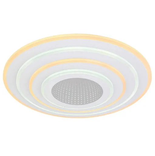 Plafonnier Globo Jocelyn Led Blanc, 1 Lumiere, Telecommandes
