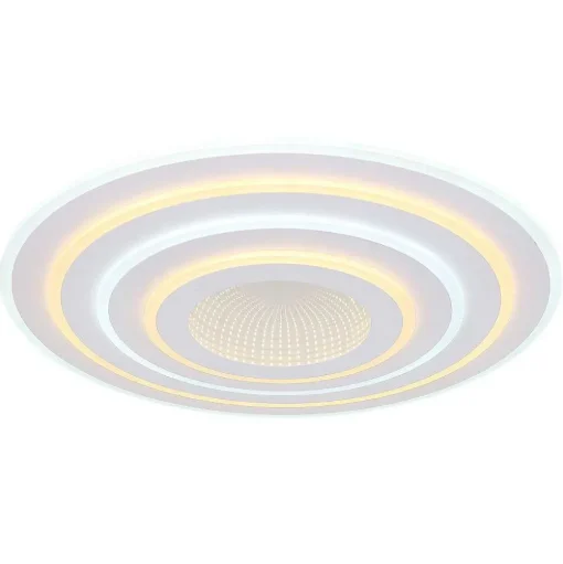 Plafonnier Globo Jocelyn Led Blanc, 1 Lumiere, Telecommandes