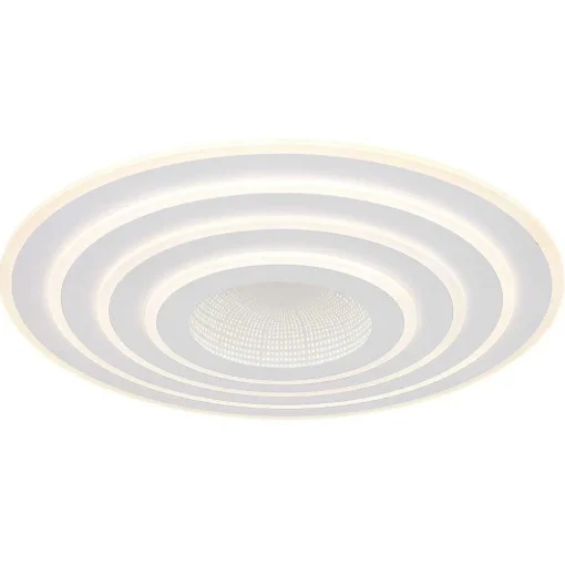 Plafonnier Globo Jocelyn Led Blanc, 1 Lumiere, Telecommandes