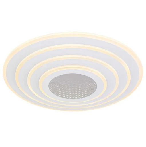 Plafonnier Globo Jocelyn Led Blanc, 1 Lumiere, Telecommandes