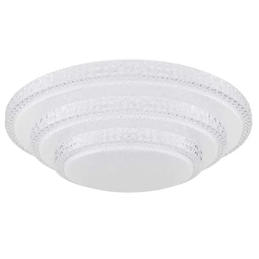 Plafonnier Globo Rita Led Blanc, 1 Lumiere, Telecommandes