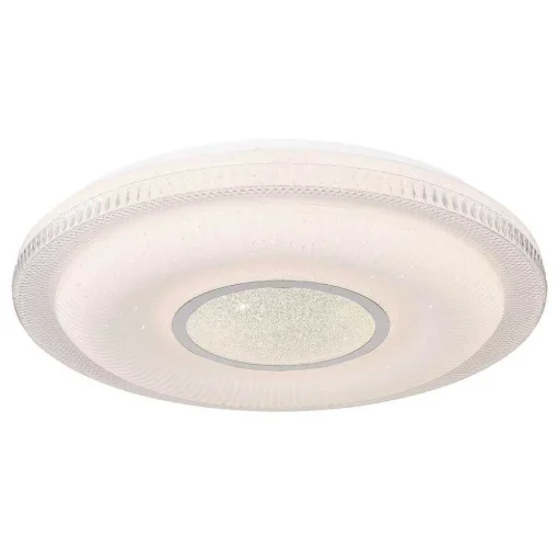 Plafonnier Globo Rita Led Blanc, 1 Lumiere, Telecommandes