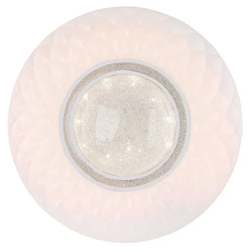 Plafonnier Globo Rita Led Blanc, 1 Lumiere, Telecommandes