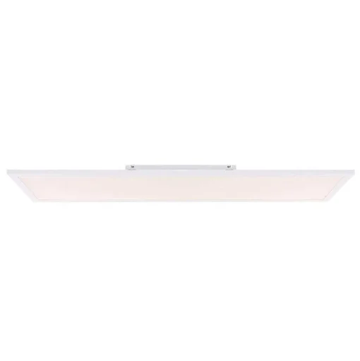 Plafonnier Globo Rosi Led Blanc, 1 Lumiere, Telecommandes, Changeur De Couleurs