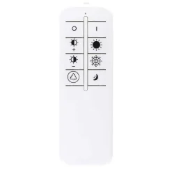 Plafonnier Globo Sajama Led Blanc, 1 Lumiere, Telecommandes