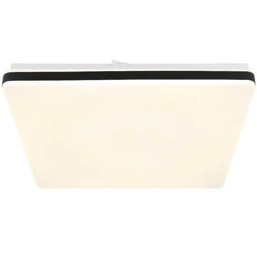 Plafonnier Globo Ully Led Noir, 1 Lumiere, Telecommandes