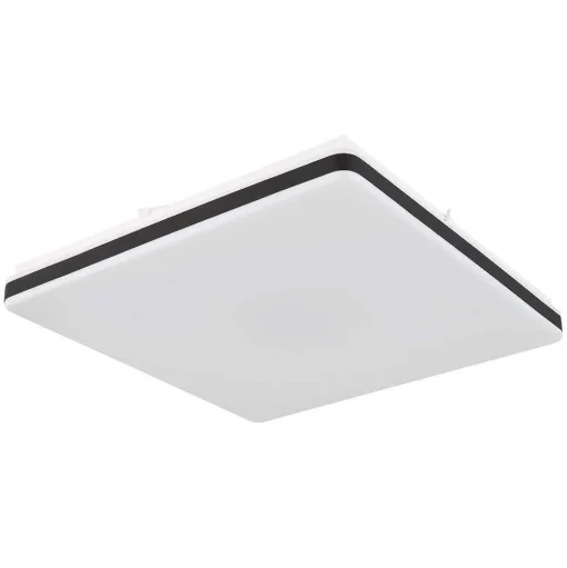 Plafonnier Globo Ully Led Noir, 1 Lumiere, Telecommandes