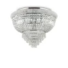 Plafonnier Ideallux Dubai Chrome, 24 Lumieres