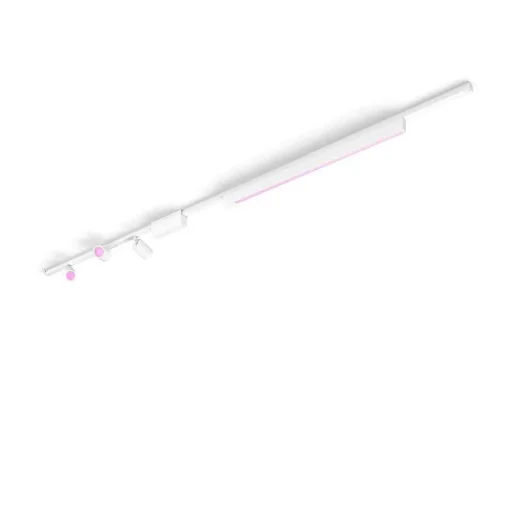 Plafonnier Kit De Base Philips Hue Perifo Led Blanc, 4 Lumieres, Changeur De Couleurs