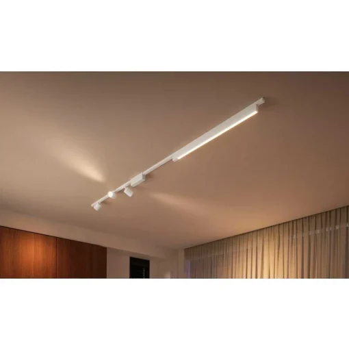 Plafonnier Kit De Base Philips Hue Perifo Led Blanc, 4 Lumieres, Changeur De Couleurs