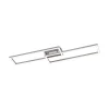 Plafonnier Leuchten Direkt Ls-Maxi Led Acier Inoxydable, 1 Lumiere, Telecommandes, Changeur De Couleurs