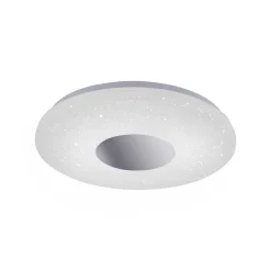 Plafonnier Leuchten Direkt Lavinia Led Chrome, 1 Lumiere