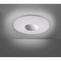Plafonnier Leuchten Direkt Lavinia Led Chrome, 1 Lumiere