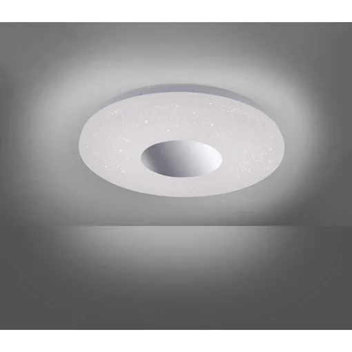 Plafonnier Leuchten Direkt Lavinia Led Chrome, 1 Lumiere