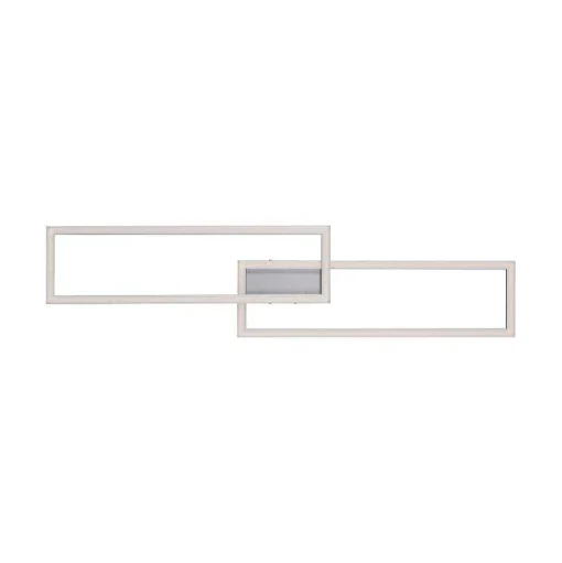 Plafonnier Leuchten Direkt Ls-Maxi Led Acier Inoxydable, 1 Lumiere, Telecommandes, Changeur De Couleurs