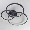 Plafonnier Moemoto Led Anthracite, 1 Lumiere, Telecommandes
