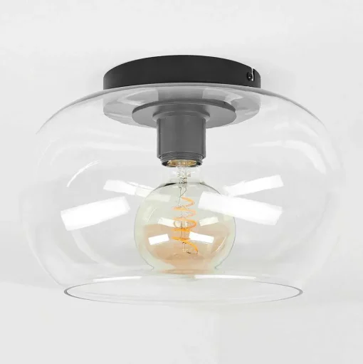 Plafonnier Molloy Clair, 1 Lumiere