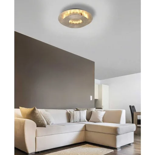 Plafonnier Paul Neuhaus Nevis Led Or, 1 Lumiere