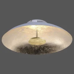 Plafonnier Paul Neuhaus Plate Led Or, 1 Lumiere