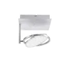 Plafonnier Paul Neuhaus Q-Orbit Led Aluminium, 1 Lumiere, Telecommandes