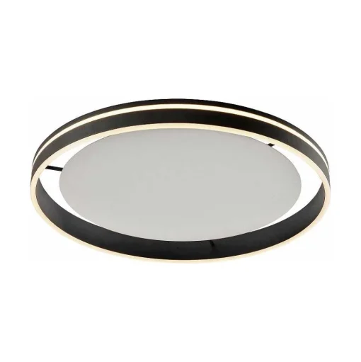 Plafonnier Paul Neuhaus Q-Vito Led Anthracite, 1 Lumiere, Telecommandes