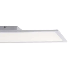 Plafonnier Paul Neuhaus Q-Flag Led Blanc, 1 Lumiere, Telecommandes