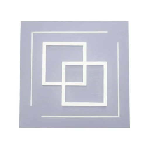 Plafonnier Paul Neuhaus Q-Linea Led Aluminium, 1 Lumiere, Telecommandes, Changeur De Couleurs