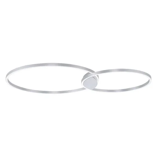 Plafonnier Paul Neuhaus Q-Kate Led Aluminium, 1 Lumiere, Telecommandes