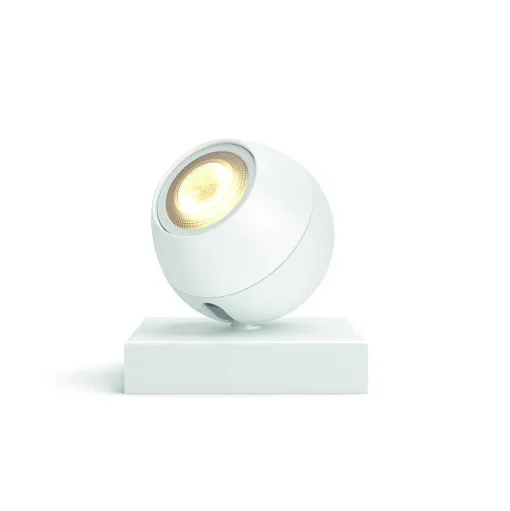 Plafonnier Philips Hue Buckram Led Blanc, 1 Lumiere