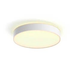 Plafonnier Philips Hue Enrave Led Blanc, 1 Lumiere, Telecommandes