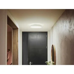 Plafonnier Philips Hue Enrave Led Blanc, 1 Lumiere, Telecommandes
