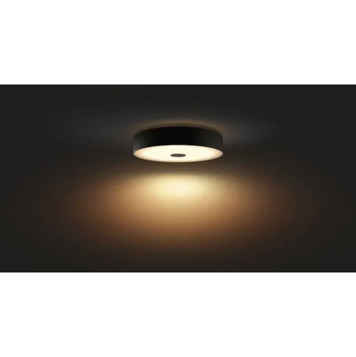 Plafonnier Philips Hue Fair Led Noir, 1 Lumiere, Telecommandes