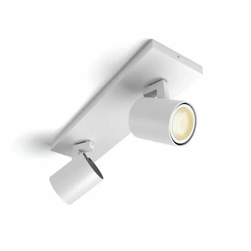 Plafonnier Philips Hue Runner Led Blanc, 2 Lumieres, Telecommandes
