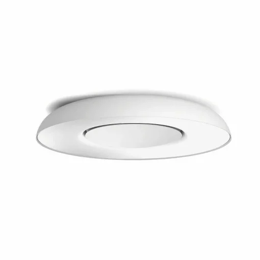 Plafonnier Philips Hue Still Led Blanc, 1 Lumiere, Telecommandes