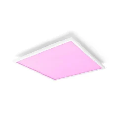 Plafonnier Philips Hue Surimu Led Blanc, 1 Lumiere, Changeur De Couleurs