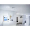 Plafonnier Philips Wiz Imageo Led Blanc, 2 Lumieres, Changeur De Couleurs
