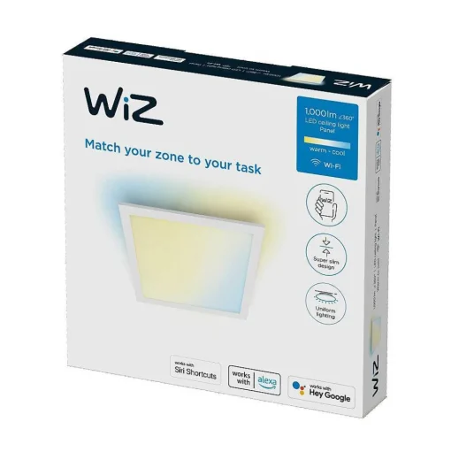 Plafonnier Philips Wiz Led Blanc, 1 Lumiere