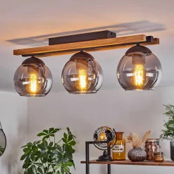Plafonnier Podre Ecru, 3 Lumieres