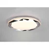 Plafonnier Reality Ando Led Chrome, 1 Lumiere, Telecommandes