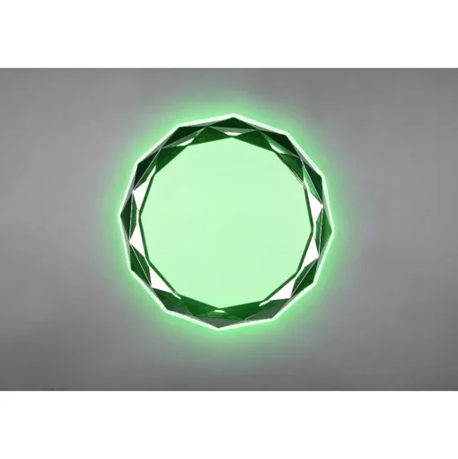 Plafonnier Reality Ando Led Chrome, 1 Lumiere, Telecommandes