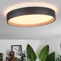 Plafonnier Sassemte Led Blanc, 1 Lumiere