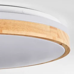 Plafonnier Sofo Led Blanc, 1 Lumiere, Telecommandes