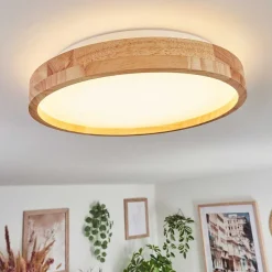 Plafonnier Sofo Led Blanc, 1 Lumiere