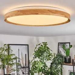 Plafonnier Sofo Led Blanc, 1 Lumiere, Telecommandes