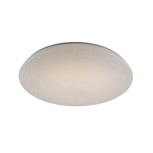 Plafonnier Trio Leuchten Wiz Nalida Led Blanc, 1 Lumiere, Telecommandes, Changeur De Couleurs