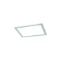 Plafonnier Trio Wiz Griffin Led Nickel Mat, 1 Lumiere, Telecommandes, Changeur De Couleurs